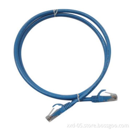 Network/Patch Cable, UTP CAT6 26/24AWG, Passed Fluke Test, Blue, New PVC Jacket
